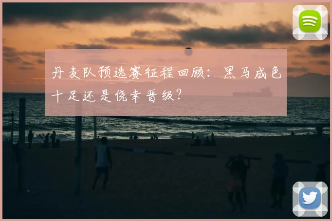 丹麦队预选赛征程回顾：黑马成色十足还是侥幸晋级？